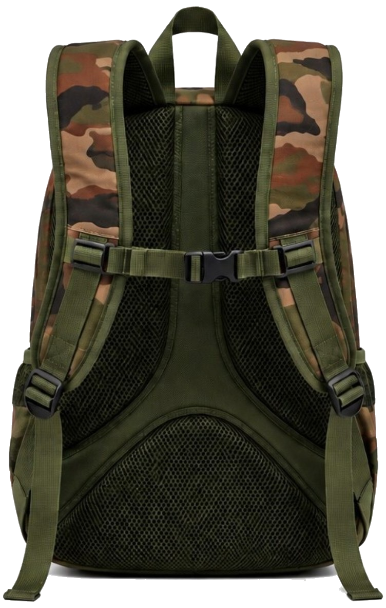 Mochila VYRON camuflada verde — vista 3